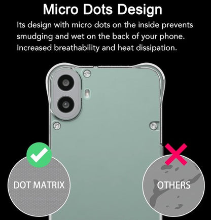 For Nothing CMF Phone 2 Pro 5G Clear Shockproof Gel Case Cover