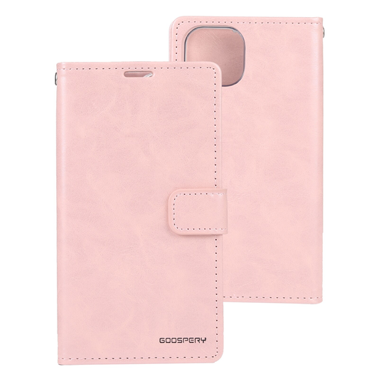 Flip Wallet Case for iPhone 16 Pro Max-Rosegold