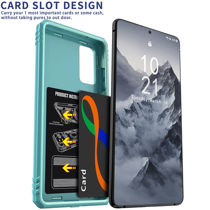 For Samsung Galaxy S24 FE Shockproof Case-Green