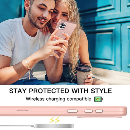 For Samsung Galaxy S25 Edge Shockproof Rose Gold