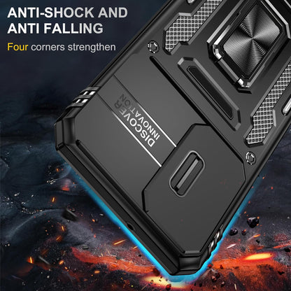 For Samsung Galaxy A16 Case with Sliding Camera Cover