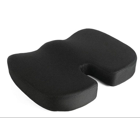 Seat Cushion Memory Foam Pad  For Chair-Black Colour