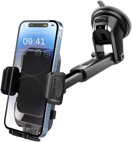 Rotatable Car Phone Holder Universal Expandable Dashboard Mobile Holder