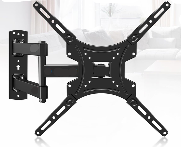 Full Motion TV Wall Mount Bracket Swivel Tilt 17 - 55 Inch