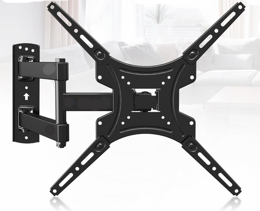 Full Motion TV Wall Mount Bracket Swivel Tilt 17 - 55 Inch