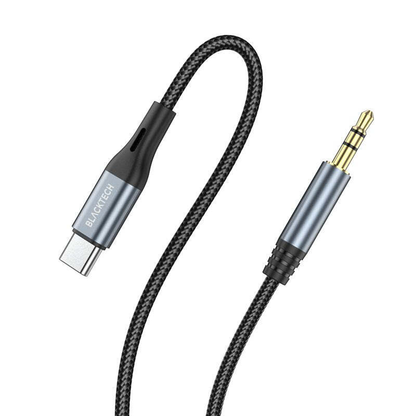 2 Packs Universal USB Type-C to 3.5mm AUX Audio Male Cable Adapter-1m
