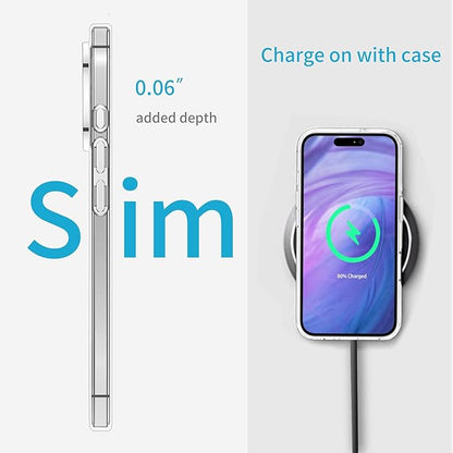 For iPhone 17 Pro Max Clear-Slim Case