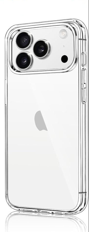 For iPhone 17 Pro Max Clear-Slim Case