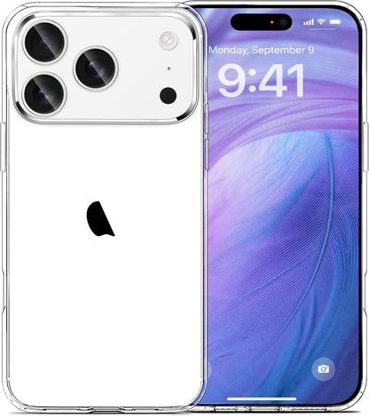 For iPhone 17 Pro Max Clear-Slim Case