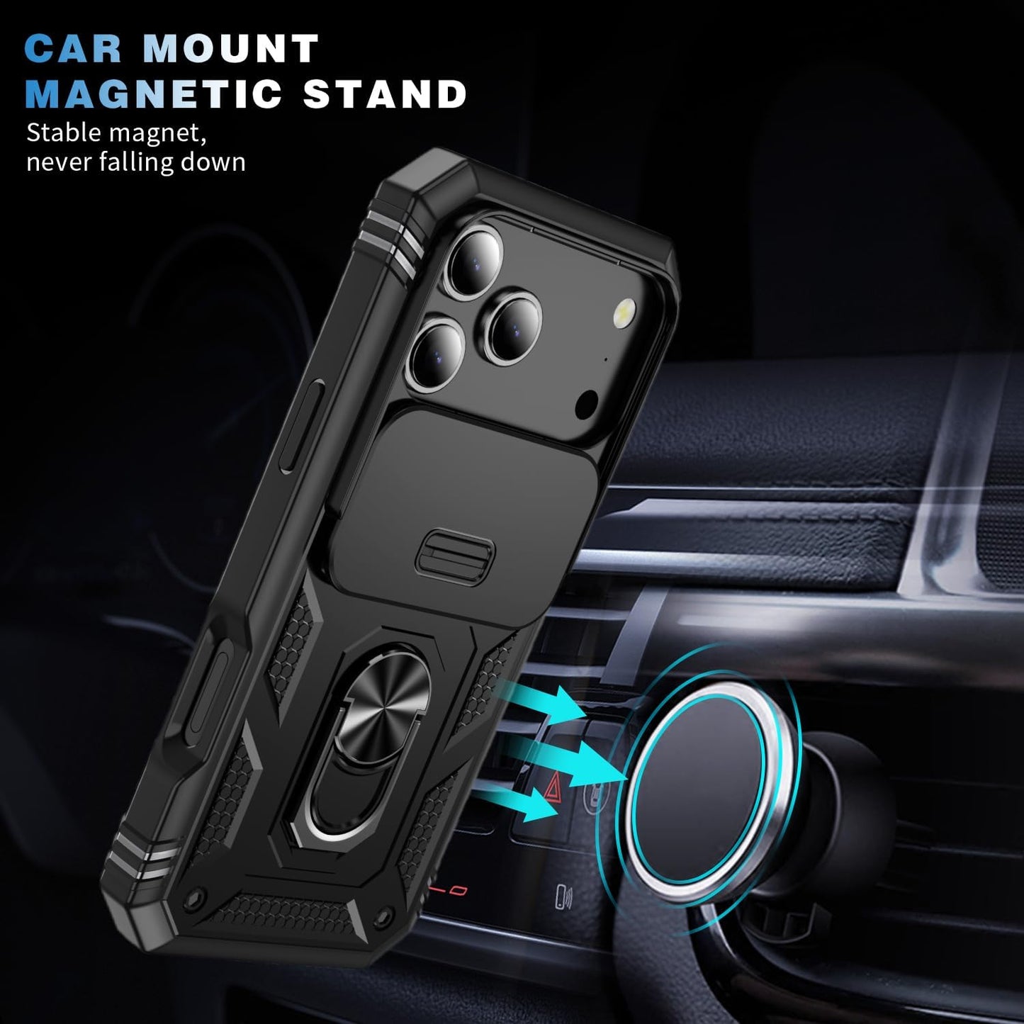 For iPhone 17 Pro Shockproof Case