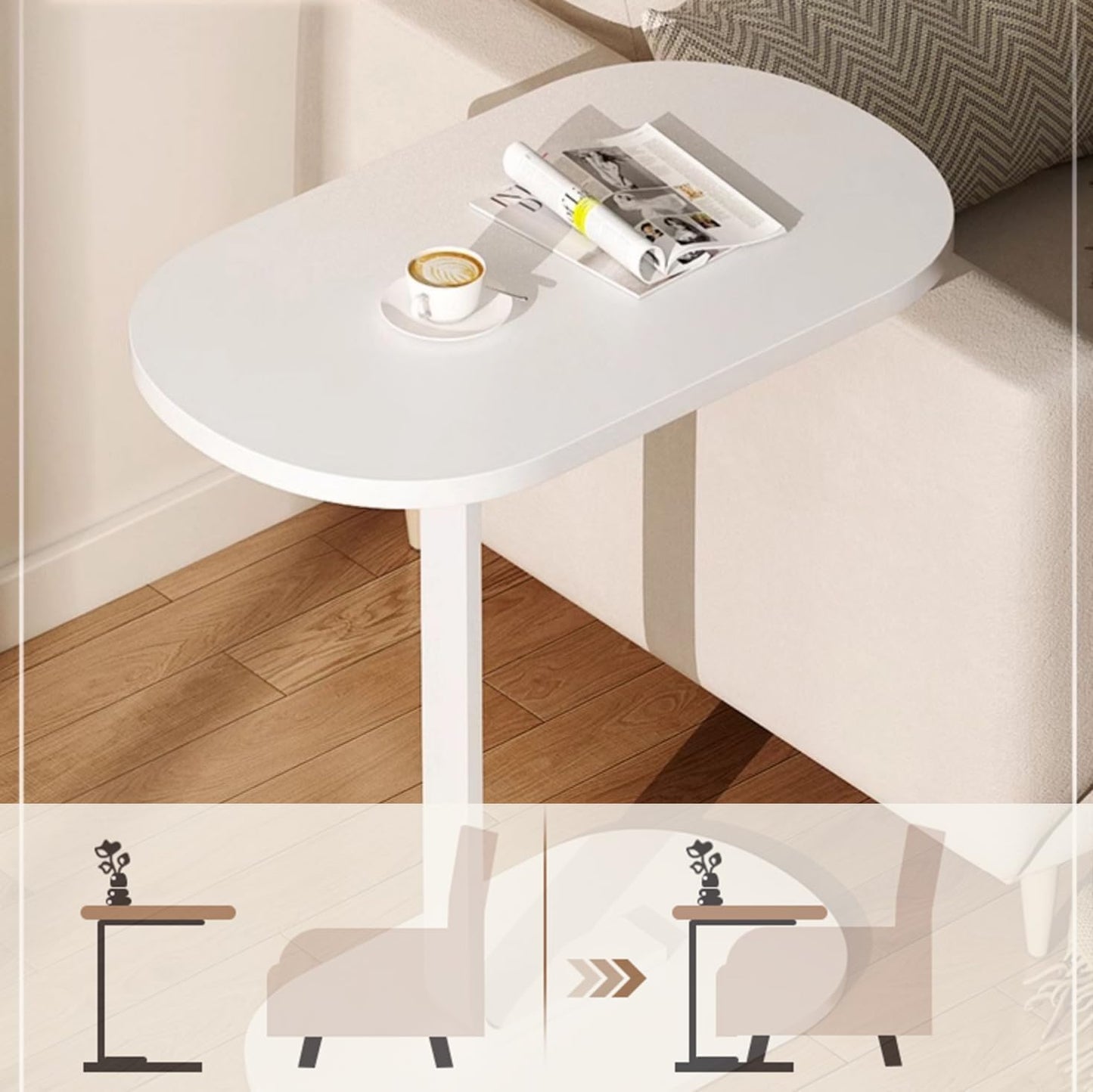 Premium Side Table for Sofa,Bed and Office End table