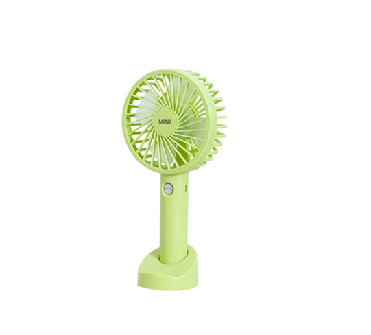 Mini Portable Hand-held Desk Fan Cooling Cooler USB Air Rechargeable 3 Speed