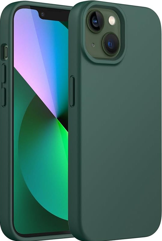 Slim Green Case for iPhone 15 Plus