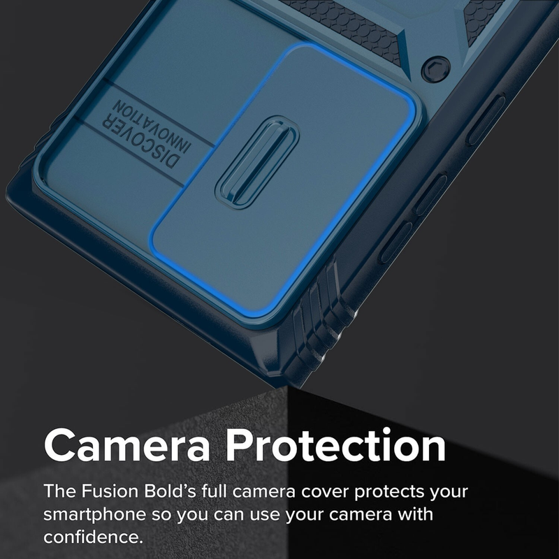 For Samsung Galaxy S22 Ultra  Shockproof Case with kickstand-Blue