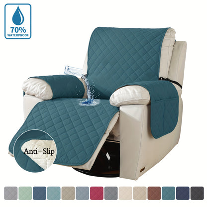 2pcs Waterproof Recliner Chair Non-Slip Cover