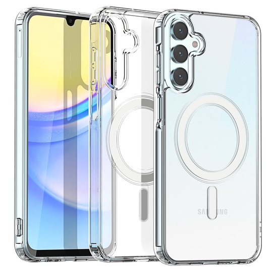 For Samsung Galaxy A15 MagSafe Clear Case