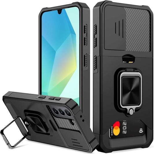 Shockproof Tough Case For Samsung Galaxy A16 5G Case with Card holder