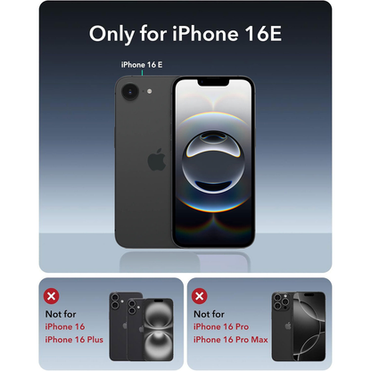 For iPhone 16E Case Waterproof Shockproof Heavy Duty Tradie Case