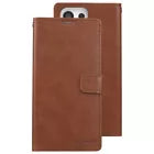 For Samsung Galaxy S22 Ultra Wallet Case with Card holder Brown  Flip Cover