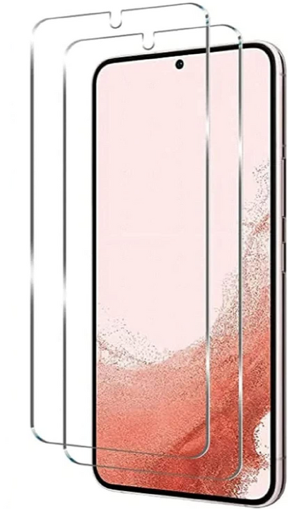 For Samsung Galaxy A55 Rugged Black Case + 2 x Screen Protector