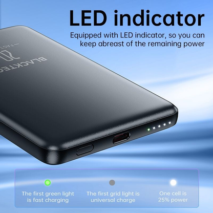 Sleek 5000mAh Fast Portable Power Bank