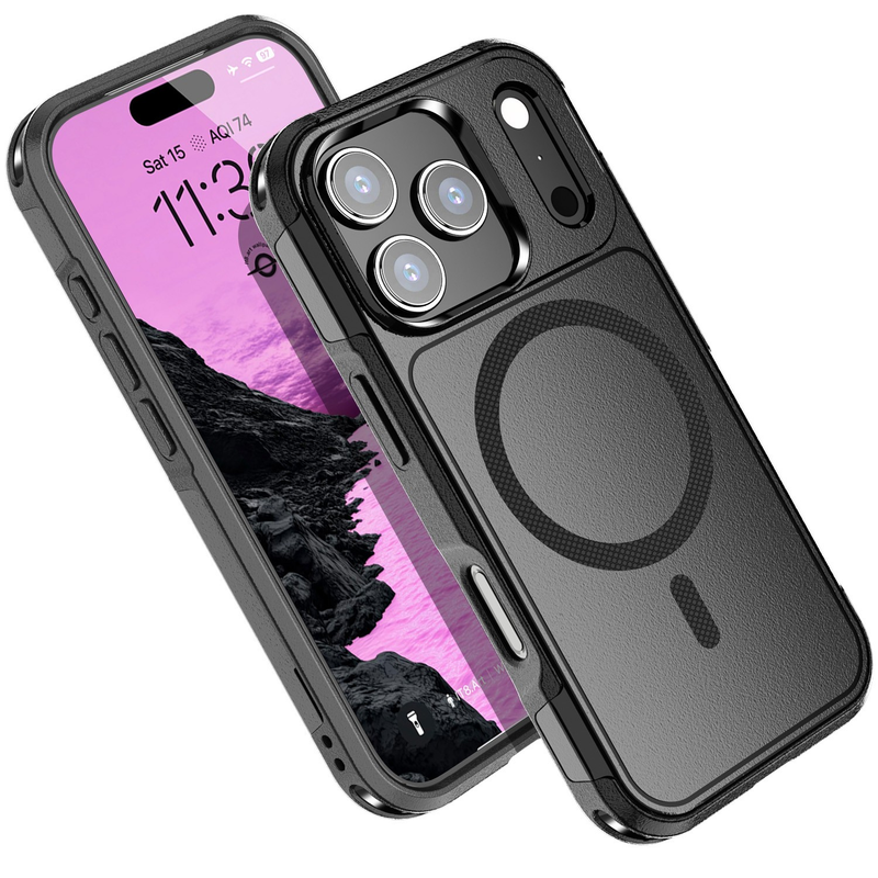 For iPhone 17 Pro MagSafe Case Heavy Duty Shockproof Rugged Cover