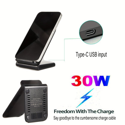 Universal Wireless Charger Stand Dock for Apple iPhone Samsung Android Phone