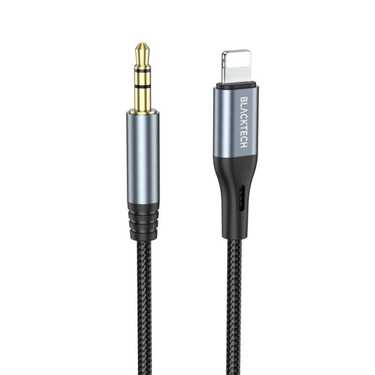2 Pcs X Durable Lightning to 3.5mm AUX Audio Cable-1m