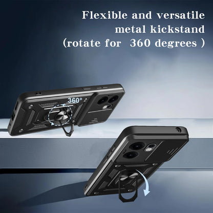 For Oppo Reno13 Pro Shockproof kickstand Case