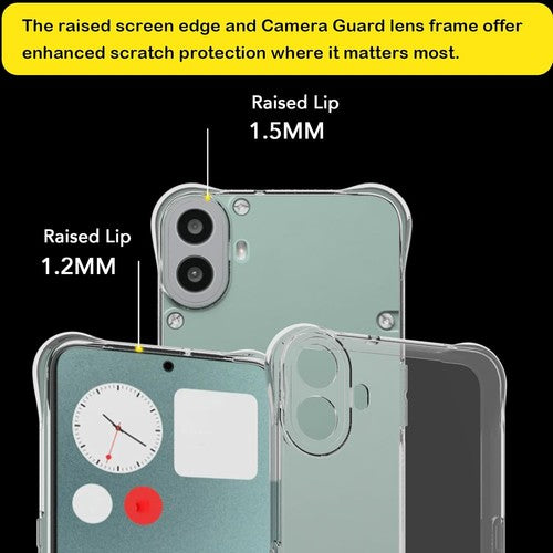 For Nothing CMF Phone 2 Pro 5G Clear Shockproof Gel Case Cover