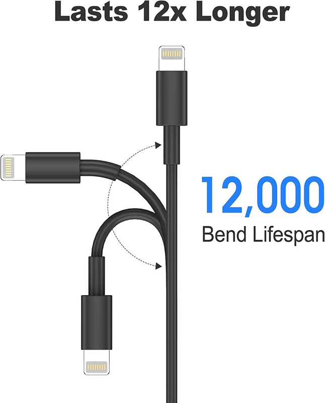 3PCs *3m Fast Lightning to USB-A Charging Data Cable