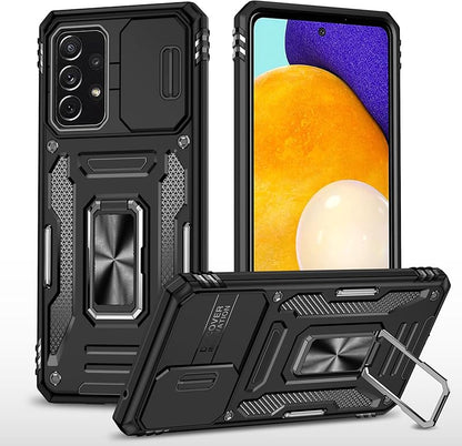 For Samsung Galaxy A16 Case with Sliding Camera Cover
