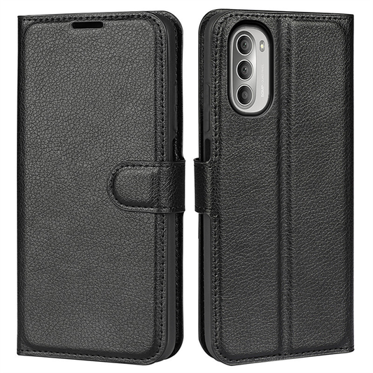 For Moto G55 Leather Wallet Flip Phone Case