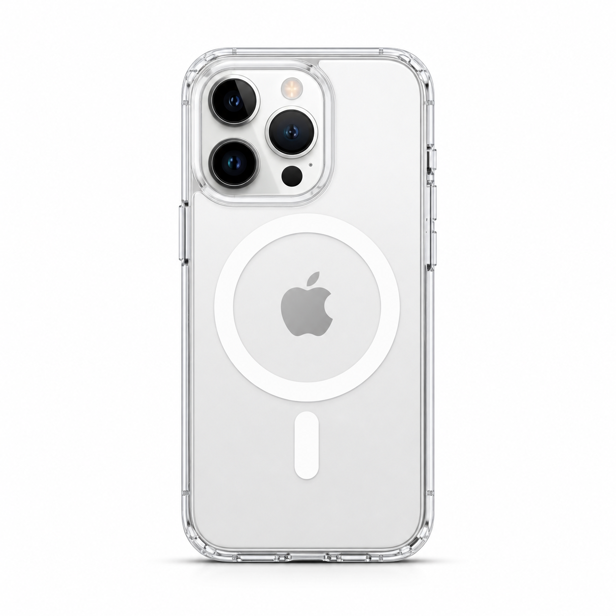 iPhone 16 Pro Max Clear MagSafe Case – Anti-Yellow, Strong Magnetic Hold, Shockproof Slim Protective Cover