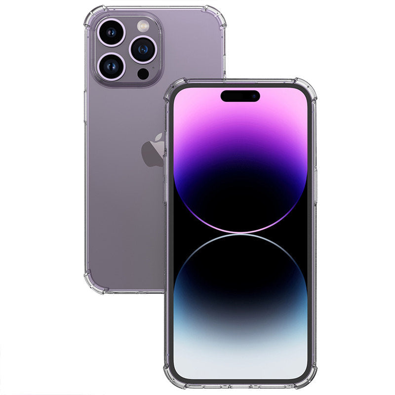 For iPhone 16 Pro Max Crystal Clear Case - Reinforced Corners