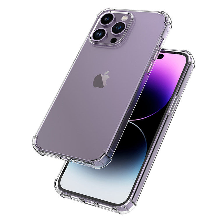 For iPhone 16 Pro Max Crystal Clear Case - Reinforced Corners