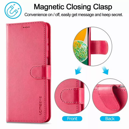 For Samsung Galaxy A16 Matte Wallet Flip Hot Pink colour Case