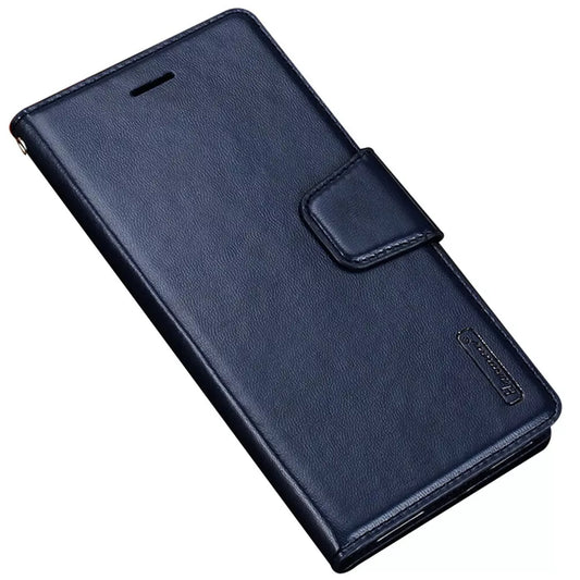 For Samsung Galaxy A16 Wallet Case with Card holder Navy Blue Flip Cover