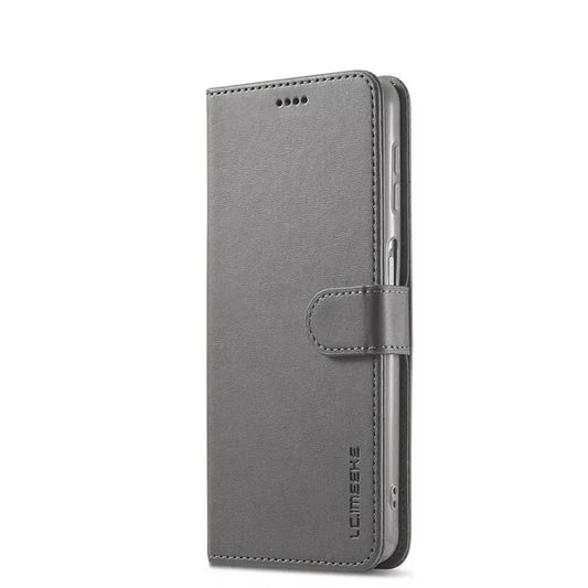 For Samsung Galaxy A16 Matte Wallet Flip Grey colour Case