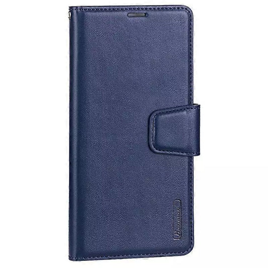 For iPhone 16E Wallet Case Dark Blue Colour Flip Cover