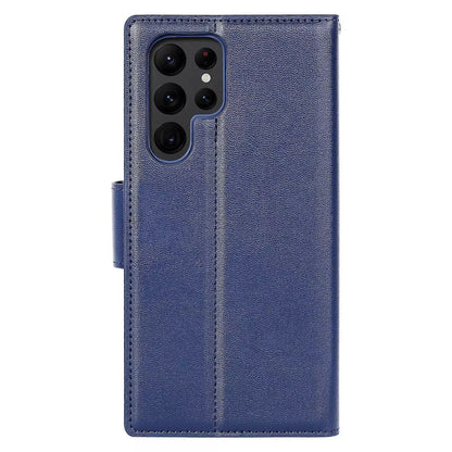 For Samsung Galaxy S25 Ultra Wallet Case with Card holder Dark Blue Colour Flip Cover