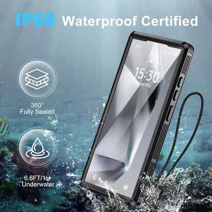 For Samsung Galaxy S25 Waterproof Case Magsafe Cover