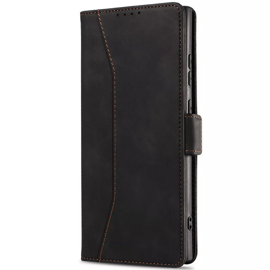For Samsung Galaxy S24 Plus Wallet Case Black Colour Folio Flip Cover