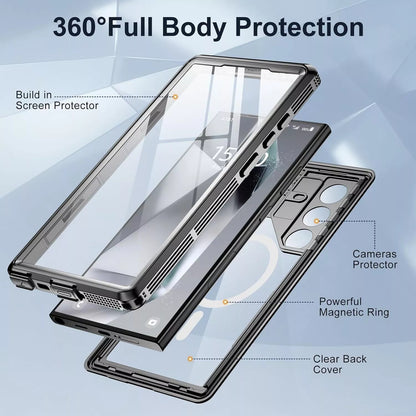 For Samsung Galaxy S25 Waterproof Case Magsafe Cover