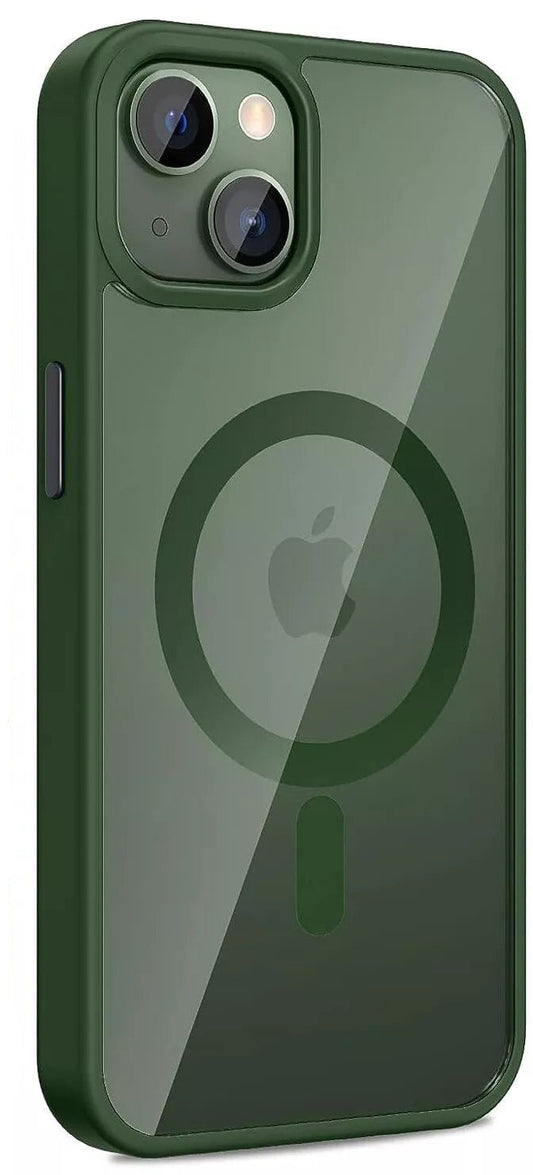 For iPhone 14 Magsafe Case-Deep Green