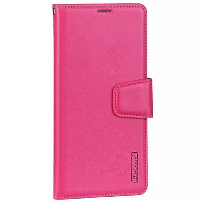 For Samsung Galaxy S25 Ultra Wallet Case with Card holder Hot pink Colour Flip Cover