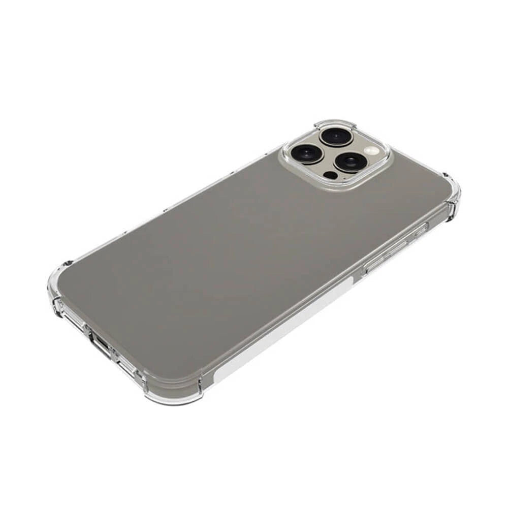 For iPhone 16 Pro Max Case Clear TPU Shockproof