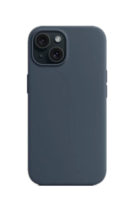 For iPhone 13 Silicone Case -Navy Blue, Slim Fit Cover