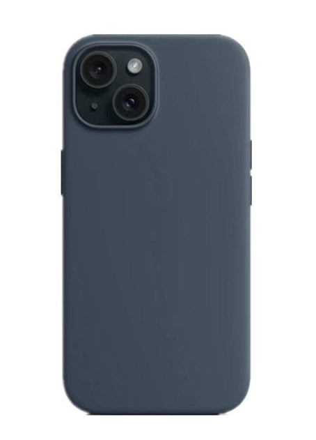 For iPhone 13 Silicone Case -Navy Blue, Slim Fit Cover