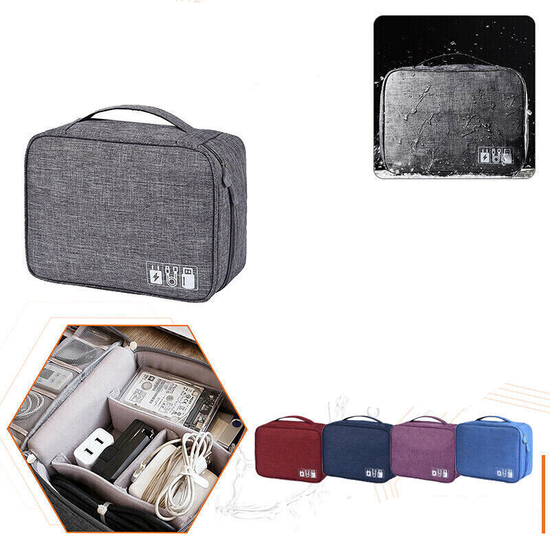 Cable Organizer Travel Bag Charger Cable Accessories Storage